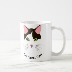 La tasse de logo de tigre la plus minuscule