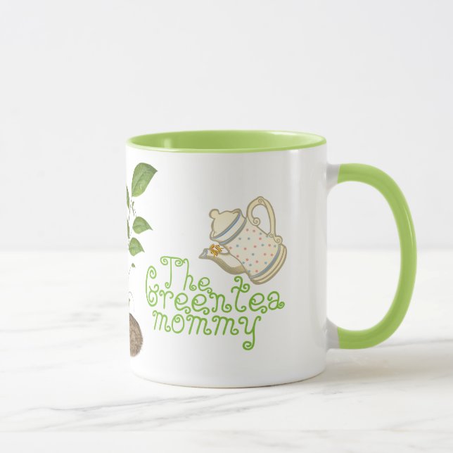 La tasse de maman de thé vert (Droite)
