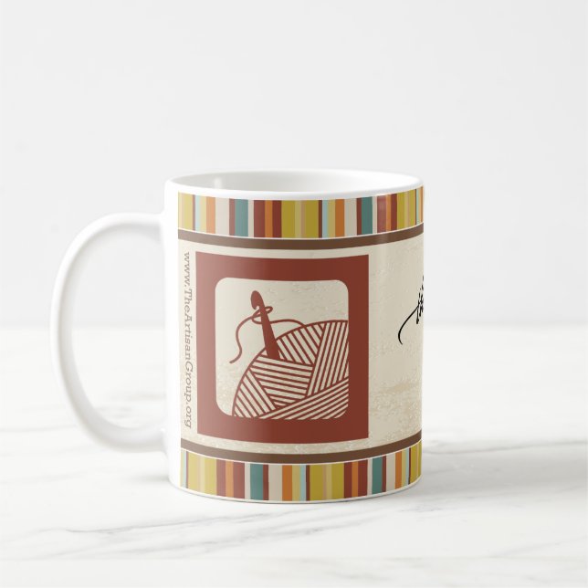 La tasse de MEMBRE de groupe d'artisan (crochet) (Gauche)