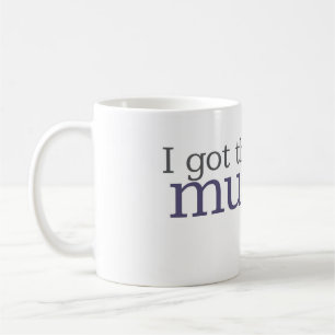 La tasse   de musique j'ai obtenu la musique dans