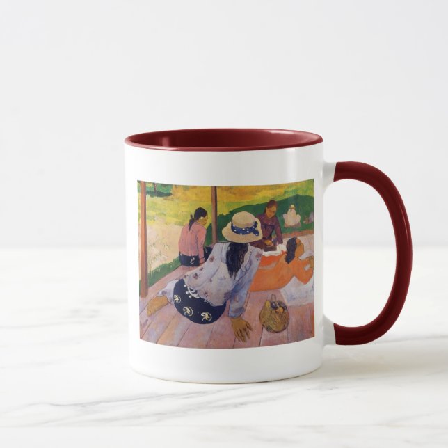 "La tasse de Paul Gauguin de sièste" - (Droite)