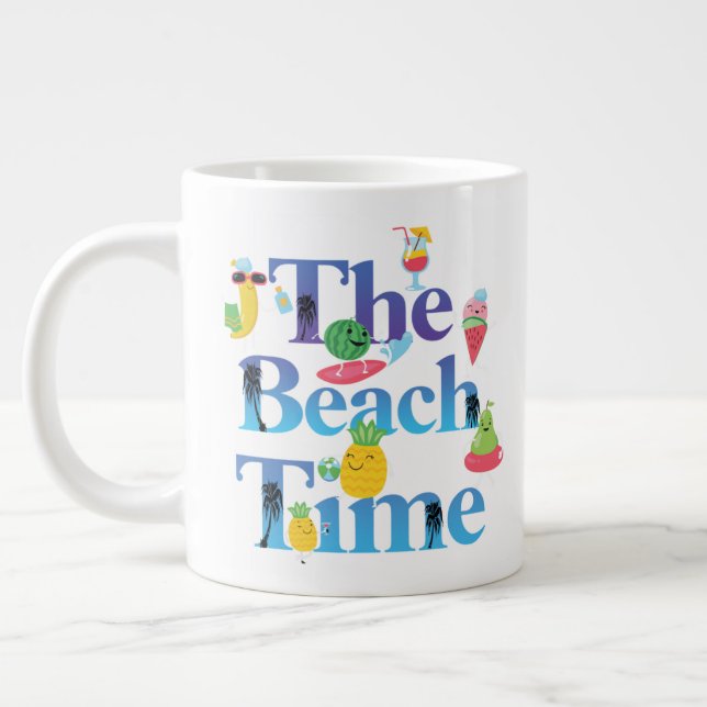 La tasse de plage (Gauche)