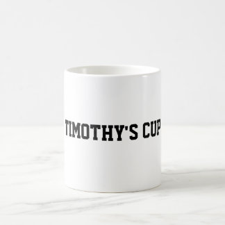 LA TASSE DE TIMOTHY