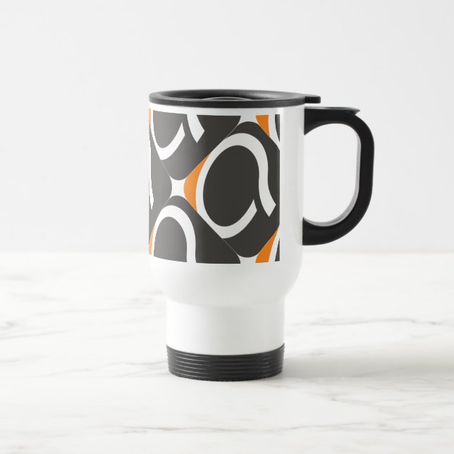 La tasse de voyage de Q - orange (Droite)