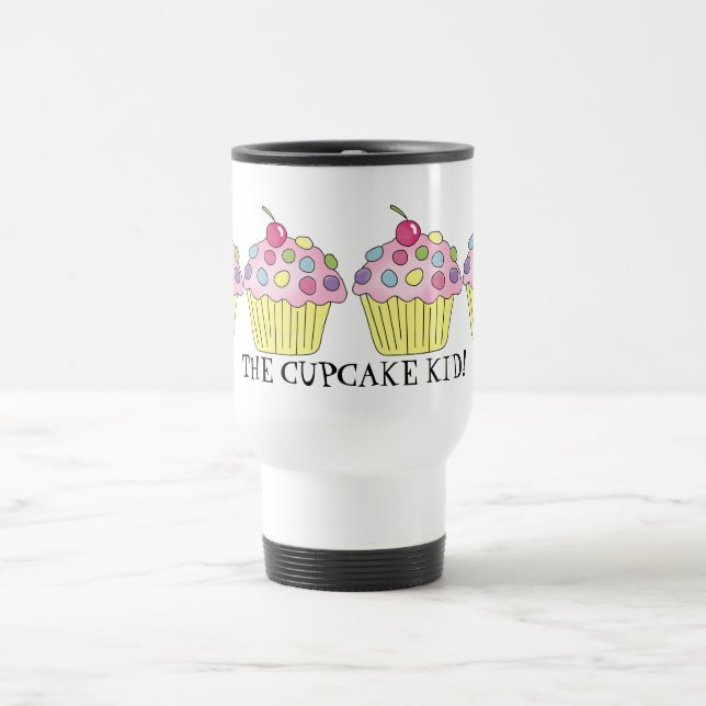 La tasse de voyage d'enfant de petit gâteau (Centre)