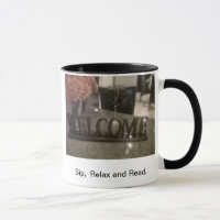 La tasse de wagon-restaurant de poésie