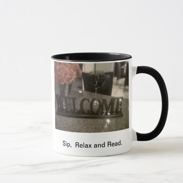 La tasse de wagon-restaurant de poésie (Droite)
