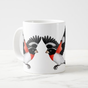 La tasse d'éléphant de gros-bec de Breasted de r