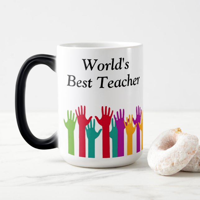 la tasse des meilleurs enseignants du monde (Avec donut)