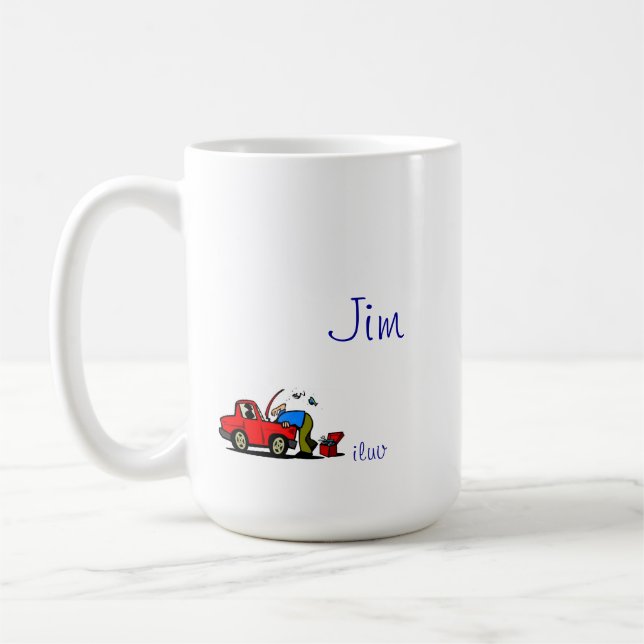 La tasse des véhicules à moteur 2 de JIM (Gauche)