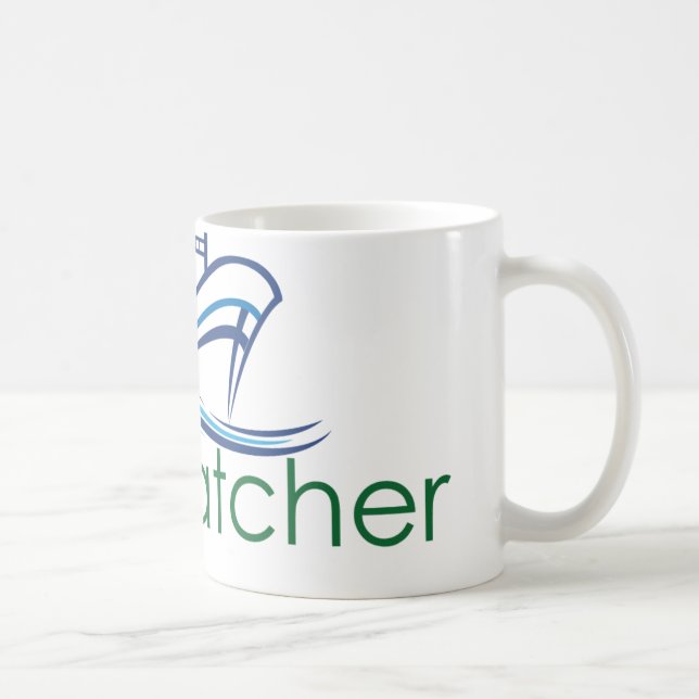 La tasse d'observateur de bateau - grand logo (Droite)