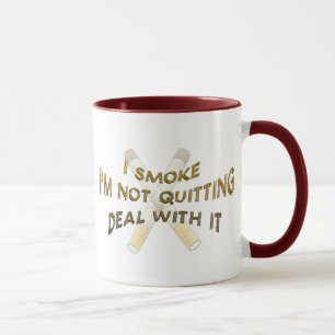 La tasse du fumeur fier