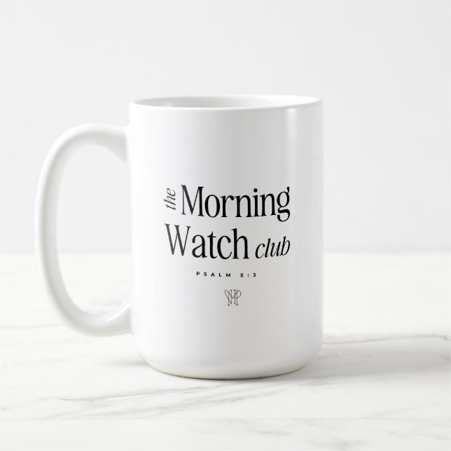 La tasse du Morning Watch Club (Gauche)