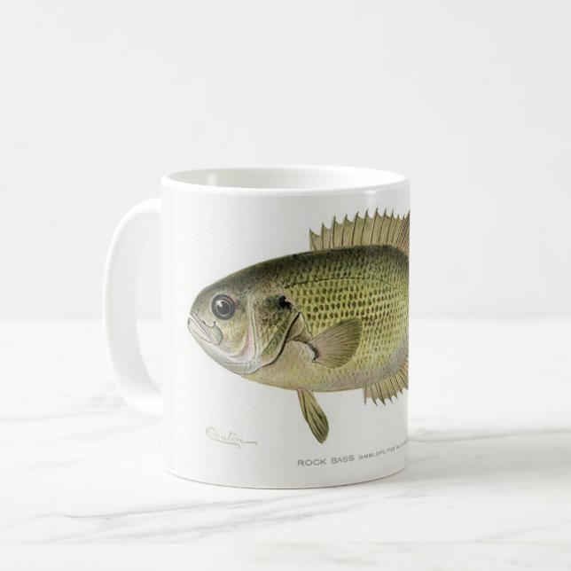 La tasse du pêcheur de crapet de roche (Devant gauche)
