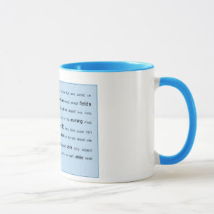 la tasse du treillis