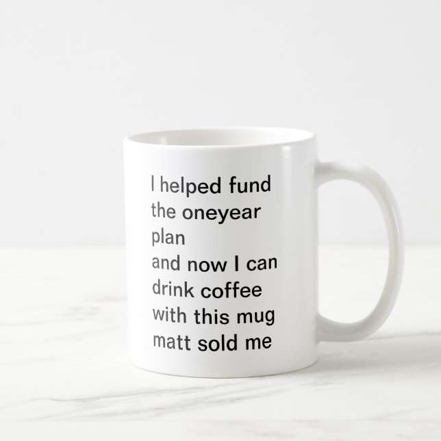 la tasse d'une année de plan (Droite)
