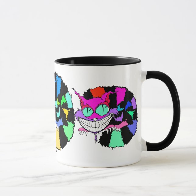 La tasse folle de chat de Cheshire (Droite)