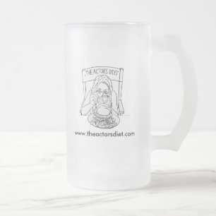 La tasse givrée par régime de l'acteur