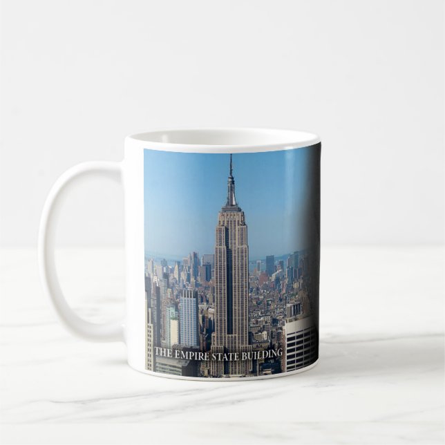 La tasse historique d'Empire State Building (Gauche)