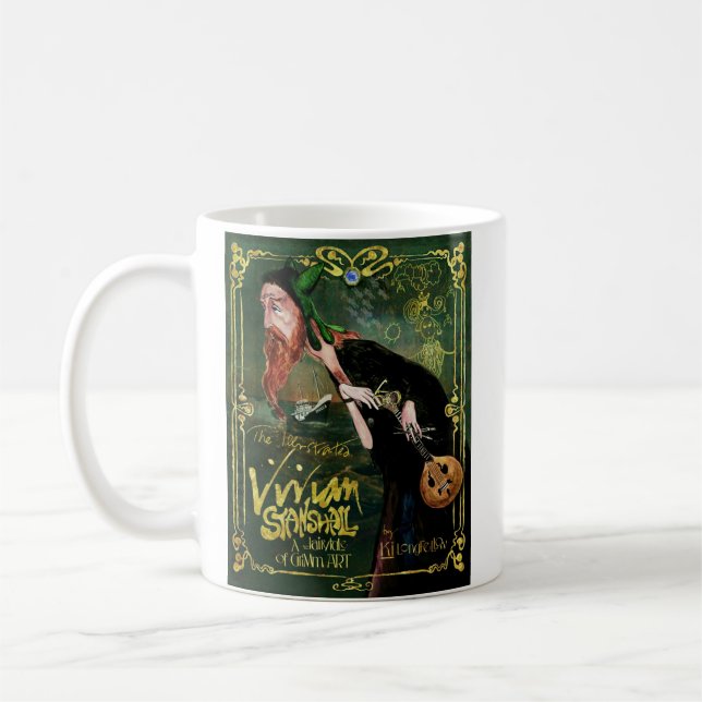 La tasse illustrée de couverture de Vivian (Gauche)