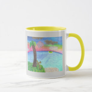 La tasse inspirée de plus grand rivage