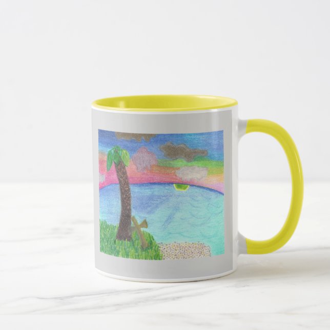 La tasse inspirée de plus grand rivage (Droite)