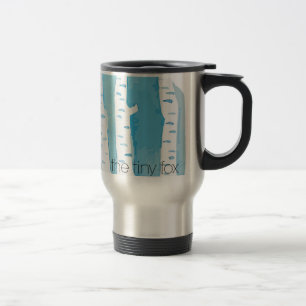 la tasse minuscule de voyage de renard