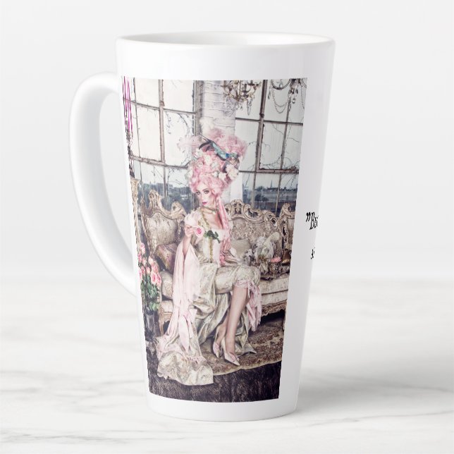 La tasse Pink Lady convient à une reine (Angle gauche)