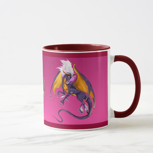 La tasse pourpre de dragon (Droite)
