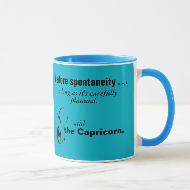 La tasse quintessencielle de Capricorne (Droite)