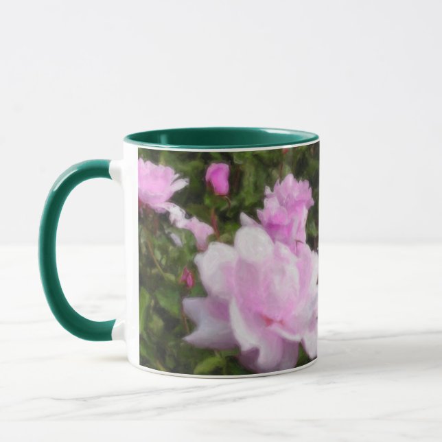 La tasse rose de Tiffany (Gauche)