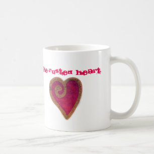 La tasse rouillée de coeur