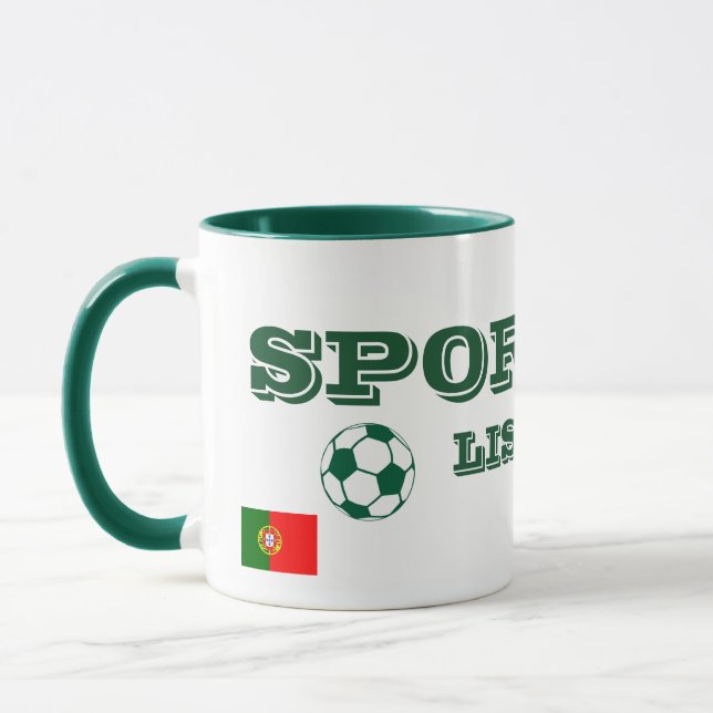 La tasse sportive/Caneca font le sport (Gauche)