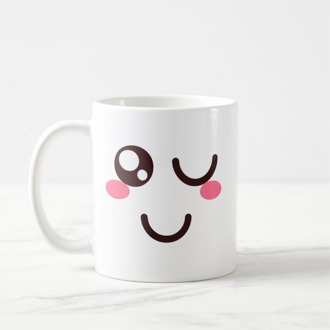 La tasse Visage Mignon 3 (Gauche)
