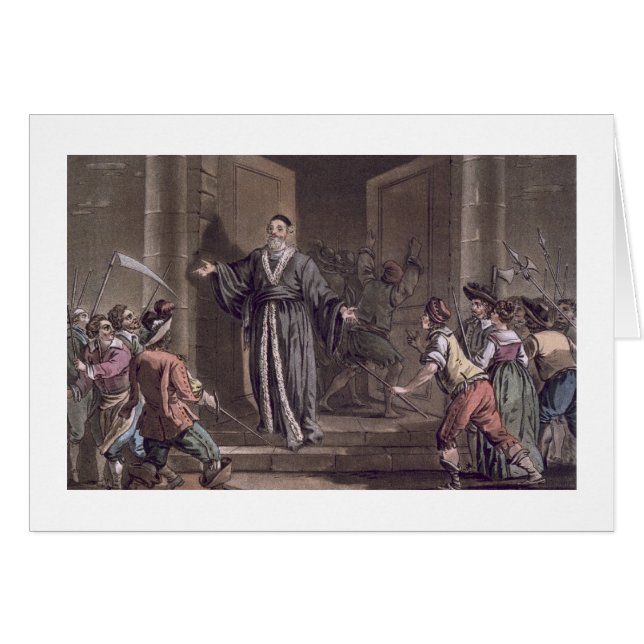 La taupe de Mathieu (1584-1656) a harangué par les (Devant horizontal)