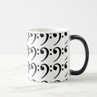 La température changeant la tasse de CLEF BASSE