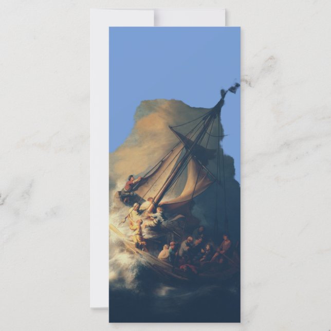 La tempête sur la mer de Galilée (Devant)