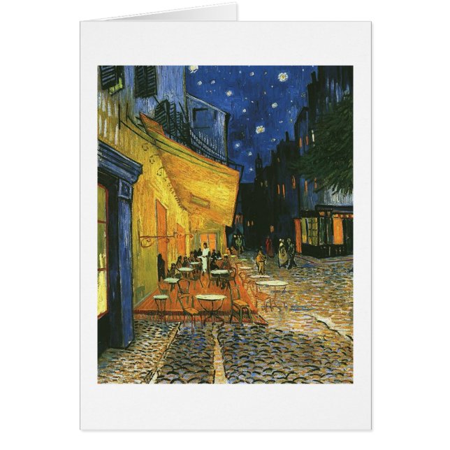 La terrasse du café sur la place du forum, Arles,  (Devant)
