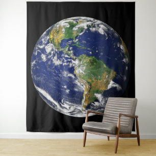 La TERRE de la tapisserie faite sur commande de
