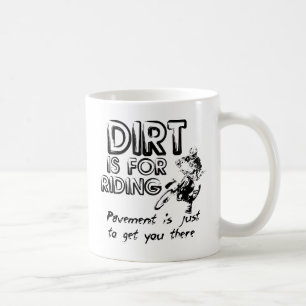 La terre est faite pour rouler - Mug Moto Cross Di
