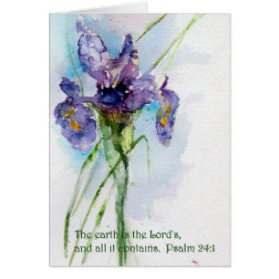 La terre est le 24:1 de Psalm du seigneur