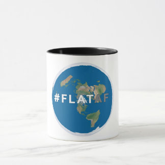 La terre plate plate du #flataf | de la tasse de