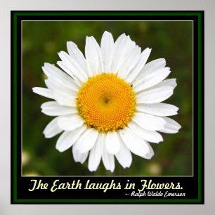 La Terre rit en fleurs Poster