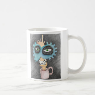 la tête dans ma tasse de café