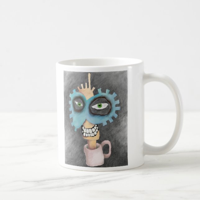 la tête dans ma tasse de café (Droite)