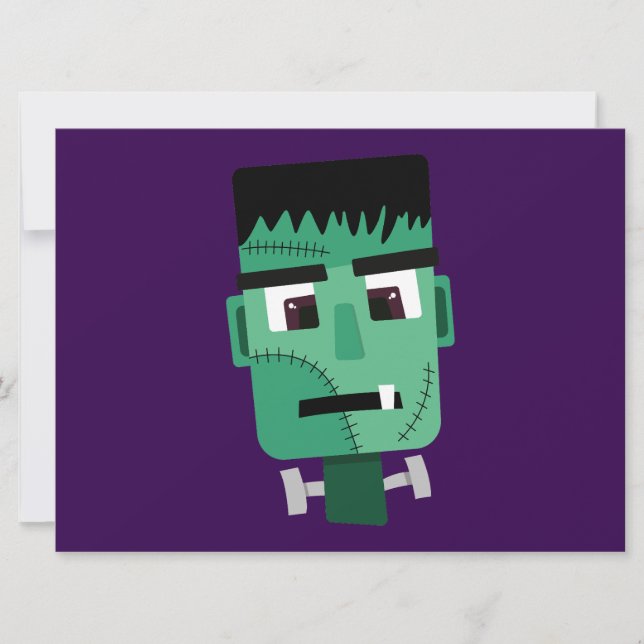La tête du monstre Frankenstein (Devant)