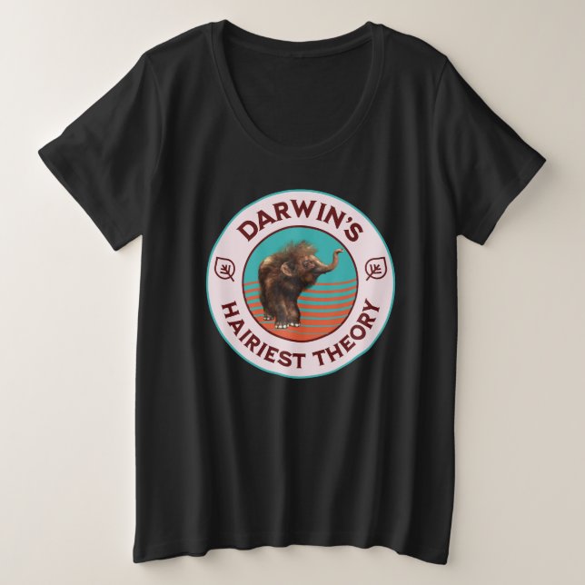 La théorie la plus poilue de Darwin Mignon mammout (Design devant)