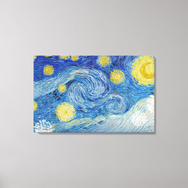 La toile de nuit étoilée de Van Gogh (Recto)