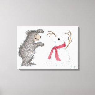 La toile enveloppée par Gruffies®