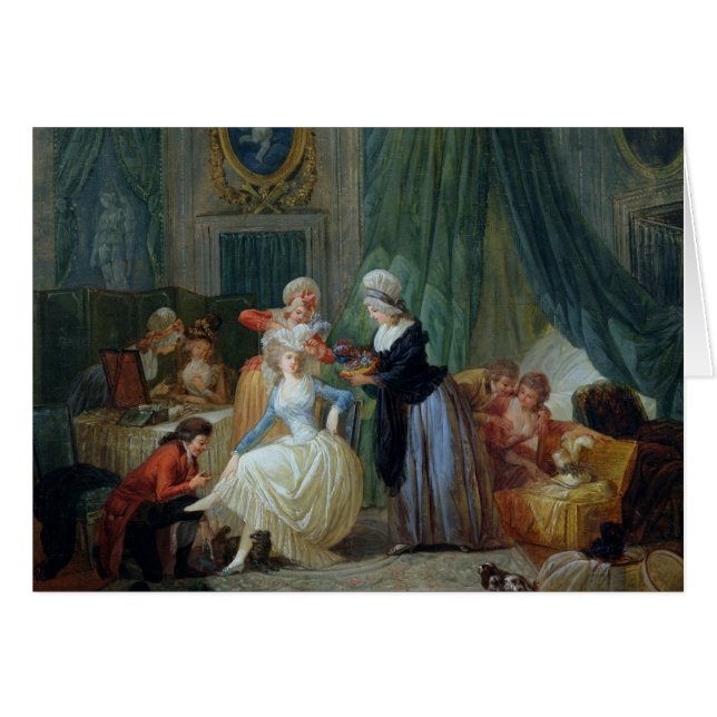 La toilette (Devant horizontal)